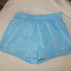 PreLoved Women's Baby Blue Nike Athletic Shorts